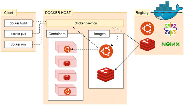 docker 运行流程